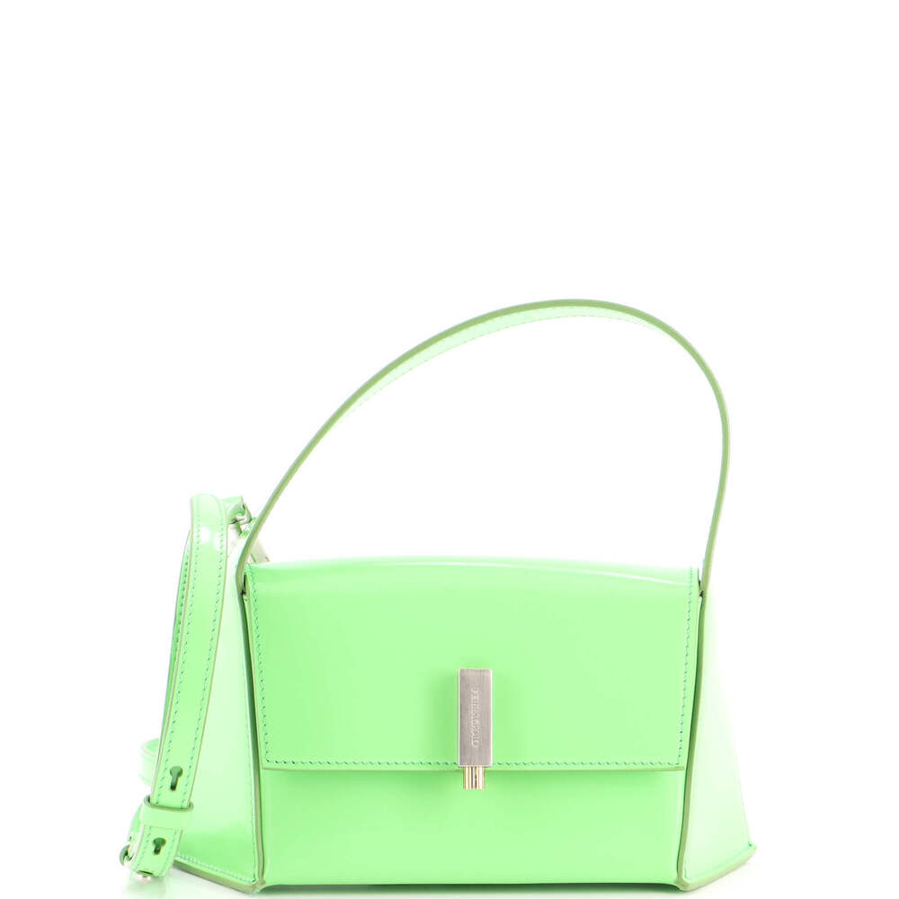 Salvatore Ferragamo Small Geometric Convertible Shoulder Bag